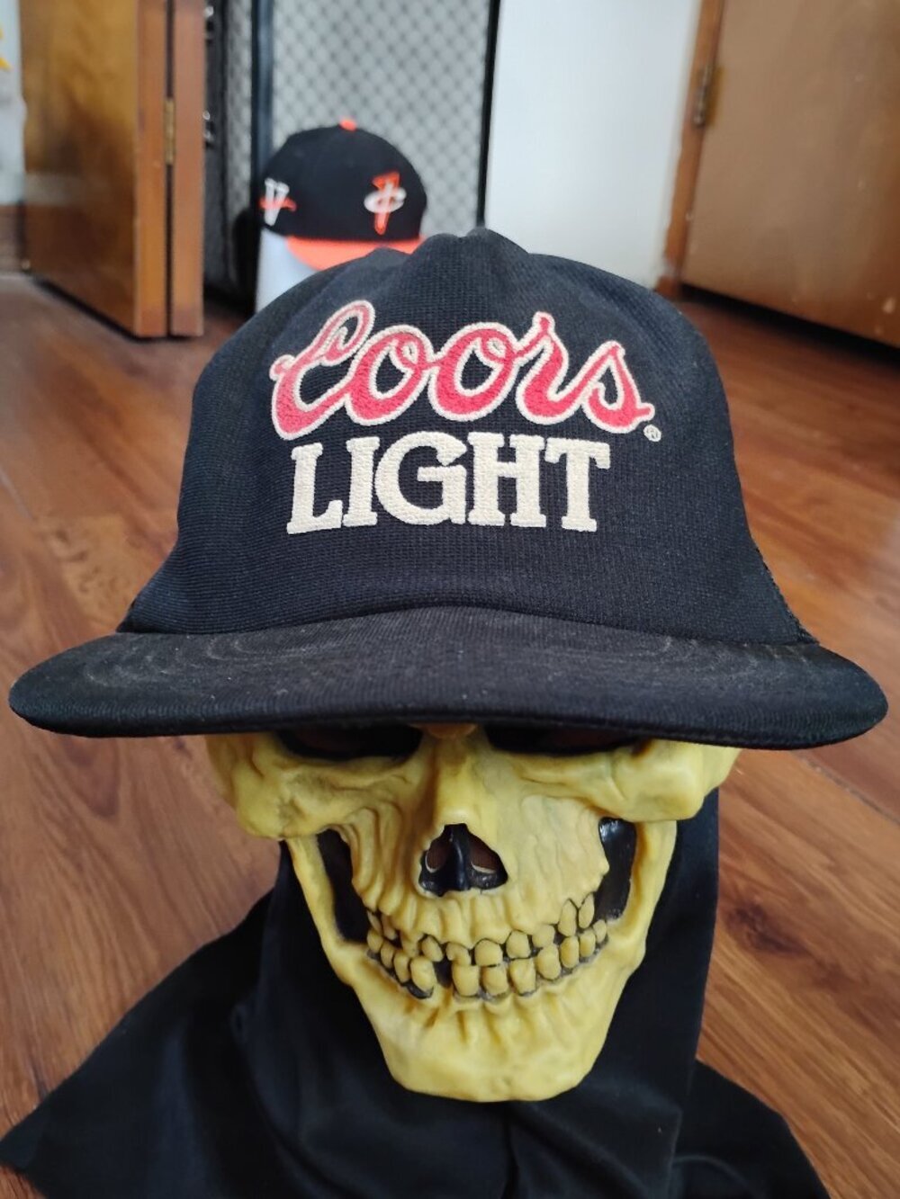 Vintage Coors Light Snap Trucker Hat Cap
